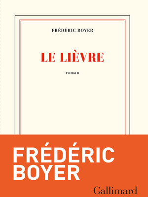 cover image of Le Lièvre